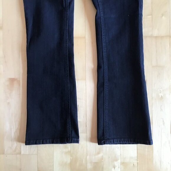 SASSON BLACK DENIM JEANS SIZE 6 OOH LA LA - Picture 5 of 8